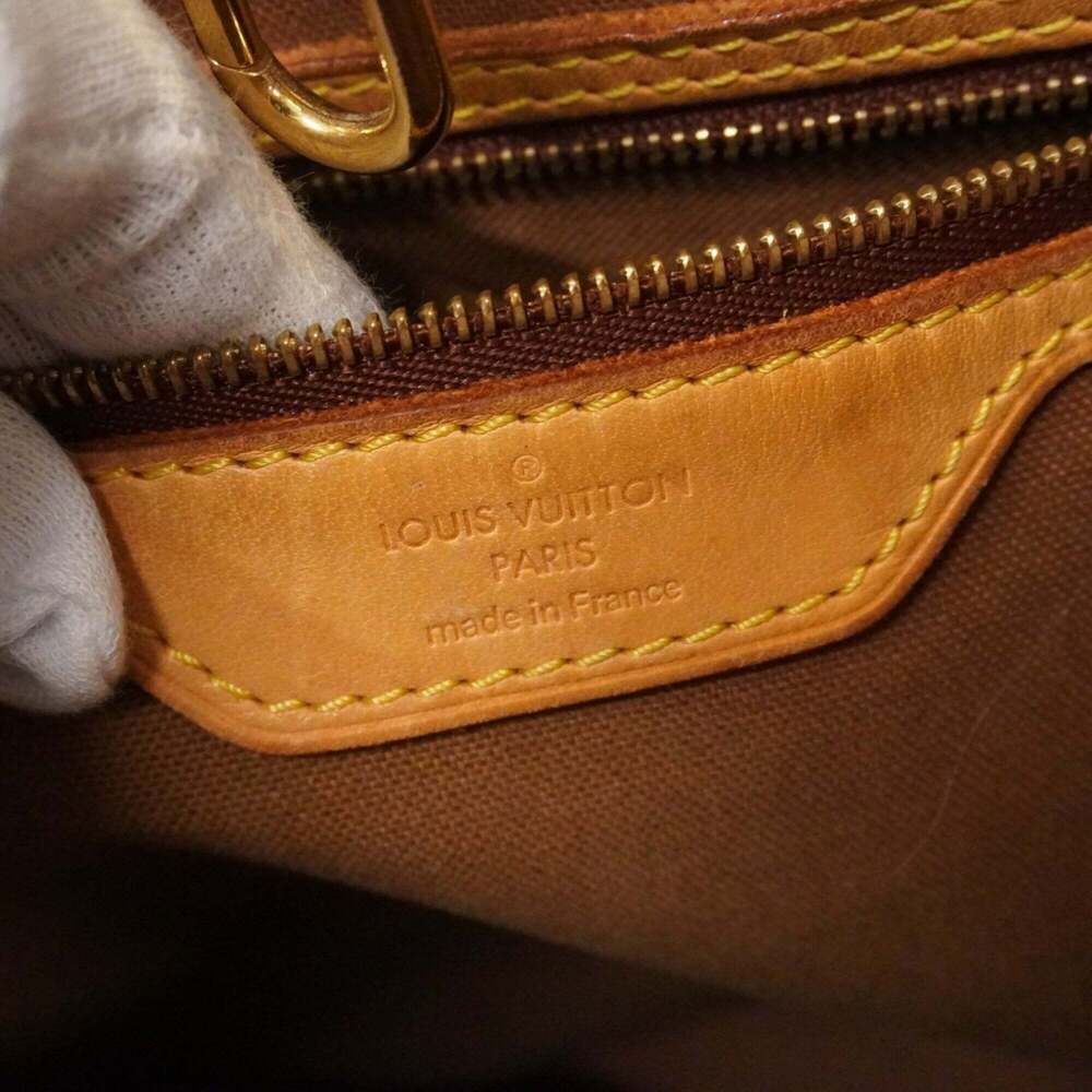 LOUIS VUITTON Brown Monogram Tote Bag - Picture 5 of 12